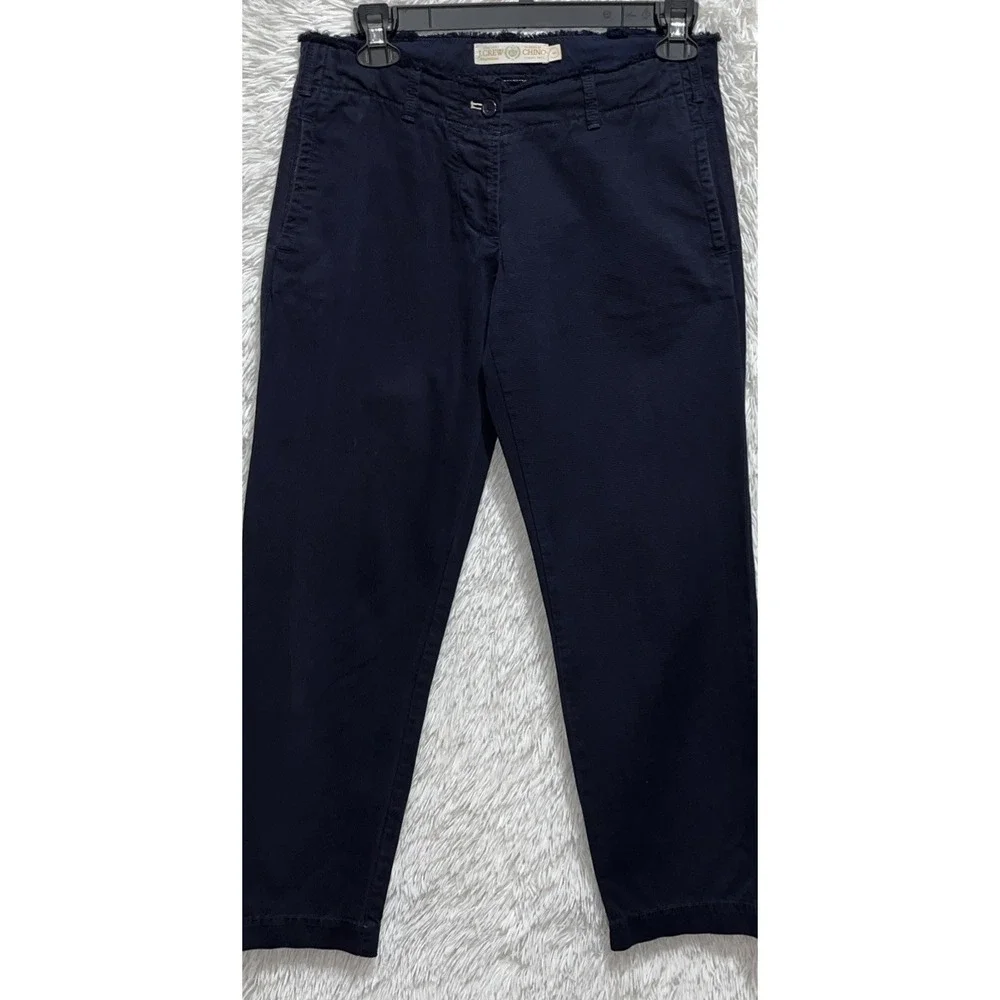 J. Crew Blue Broken-In Pants Size‎ 4
